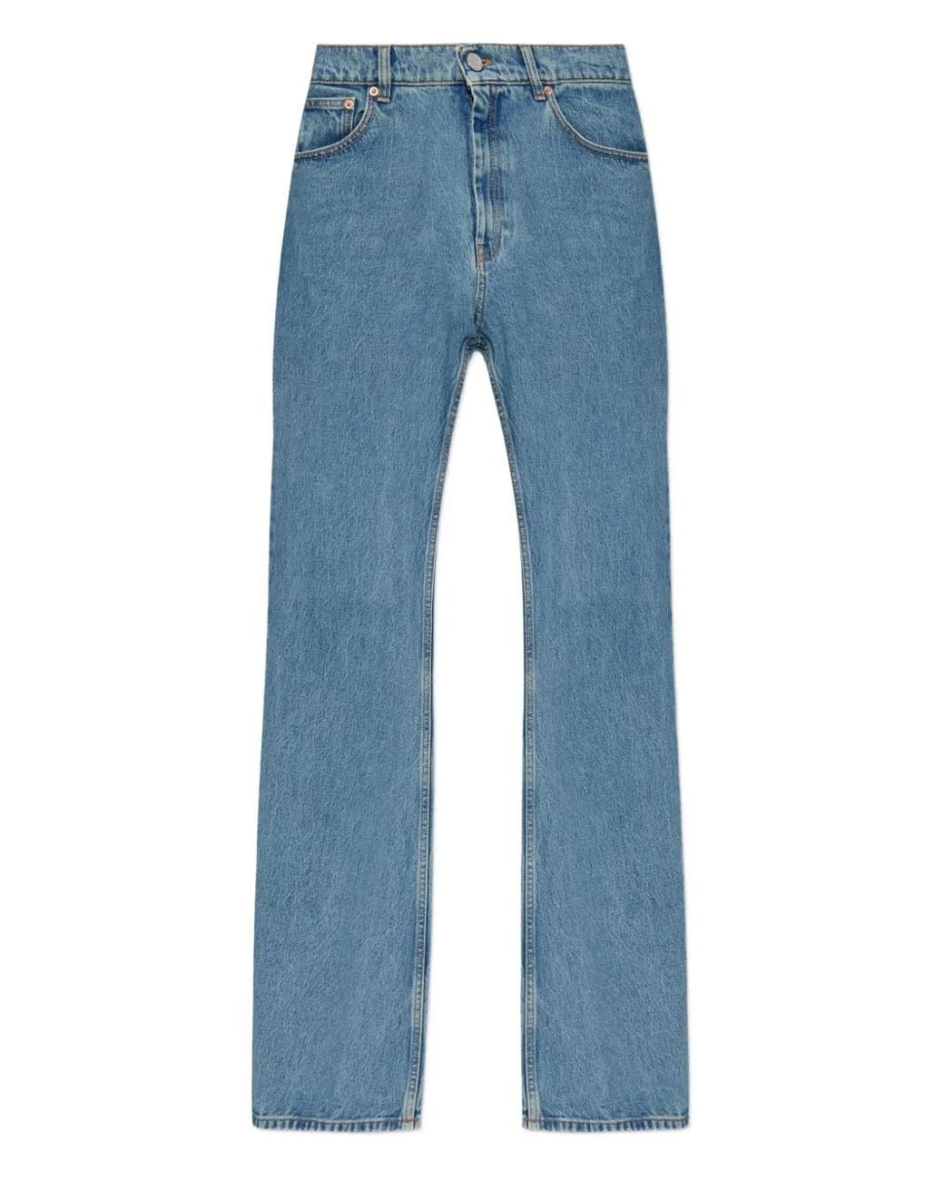 Vetements Blue Denim Cotton Jeans for men