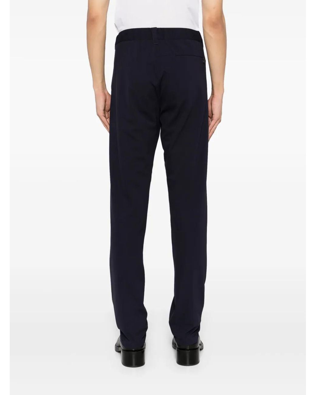 Aspesi Stretch Straight Broek in het Blue voor heren