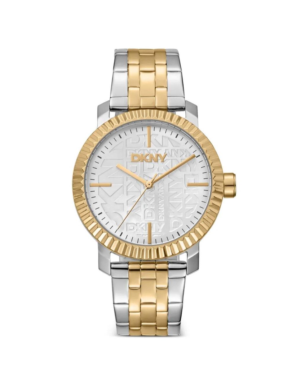 DKNY Metallic Montre À Cadran À Logo Mm