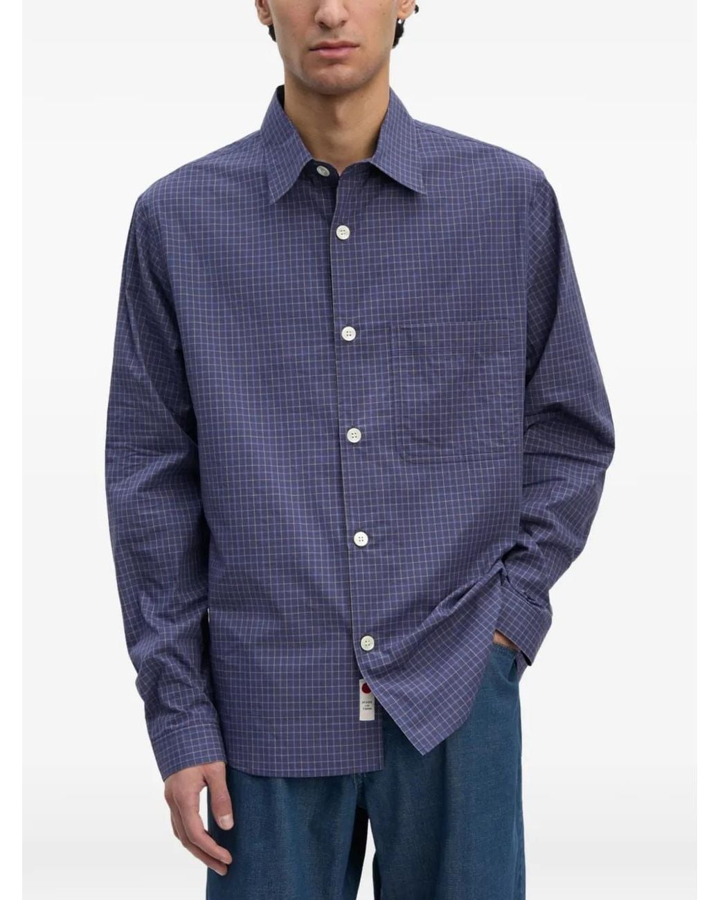 Another Aspect Blue Another Shirt 4.0 Jpn Shirt for men