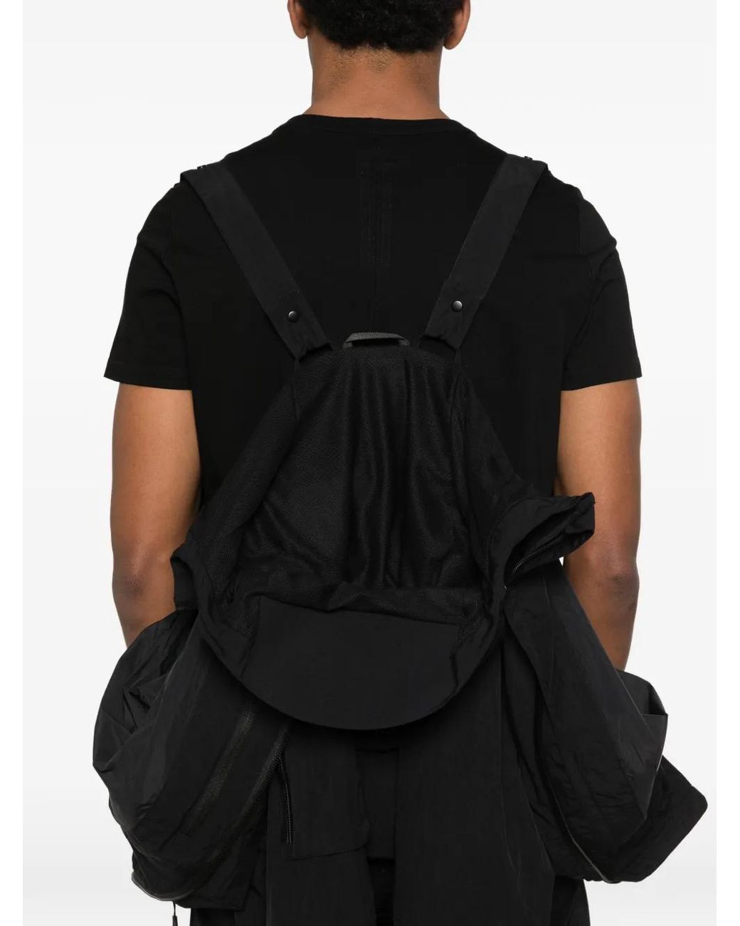 JG1 Black Veste Zippée À Capuche for men