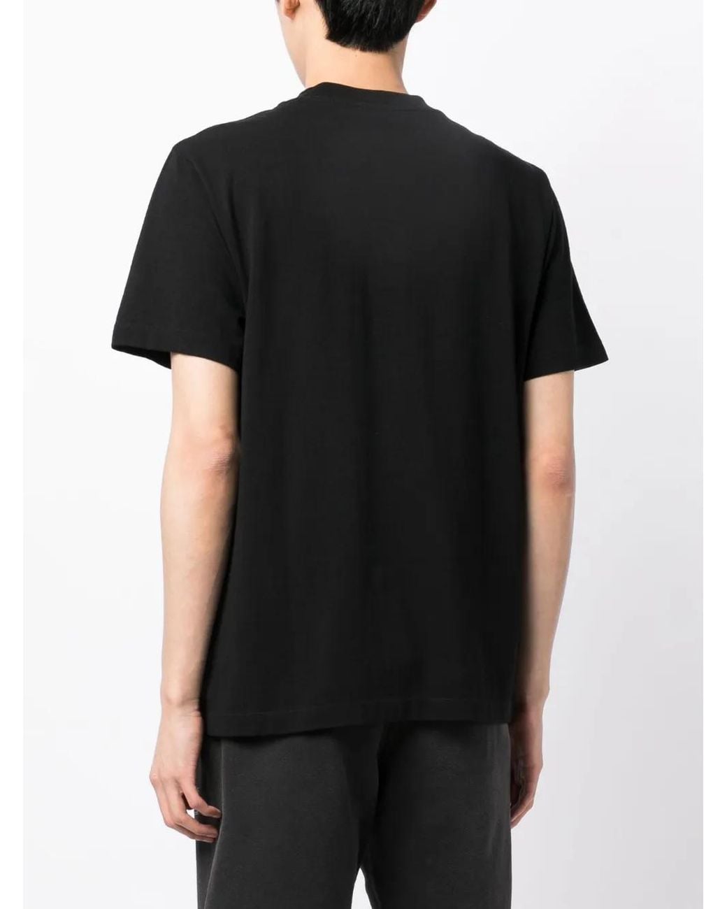 Off-White c/o Virgil Abloh Black T-shirt Chunky Logo Slim Ss for men