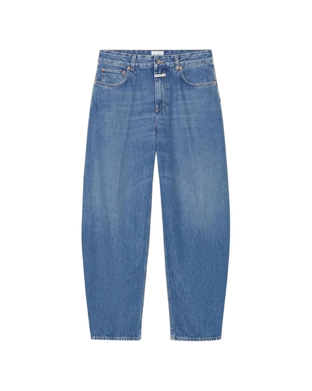 Closed Blue Jazzie Barrel-Fit Jeans
