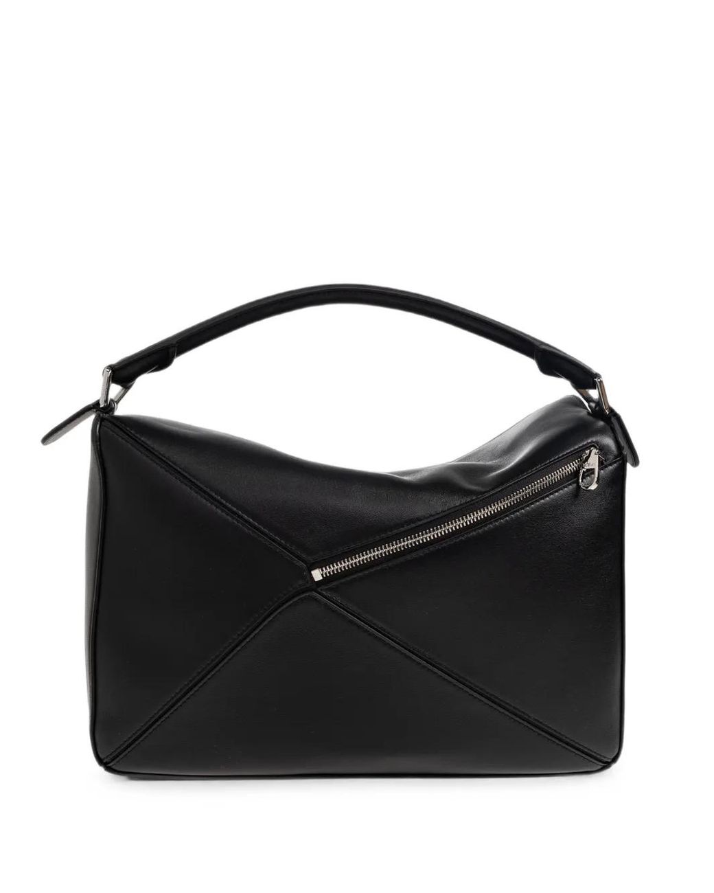 Loewe Black Large Featherlight Puzzle Shoulder Bag for men