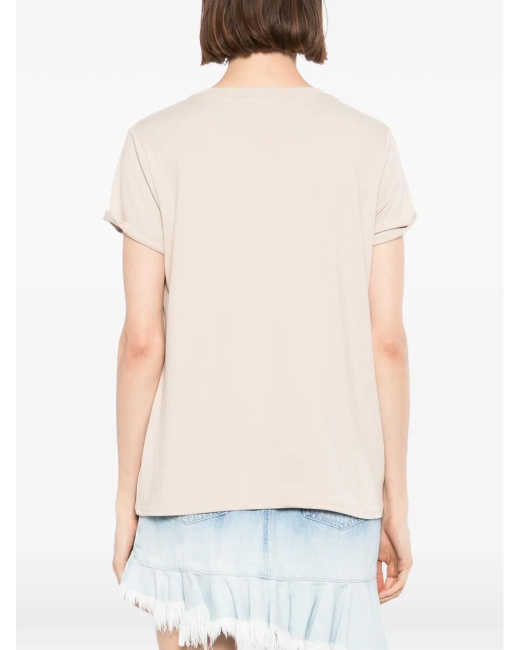 BLAKLACE White T-Shirt À Logo Brodé