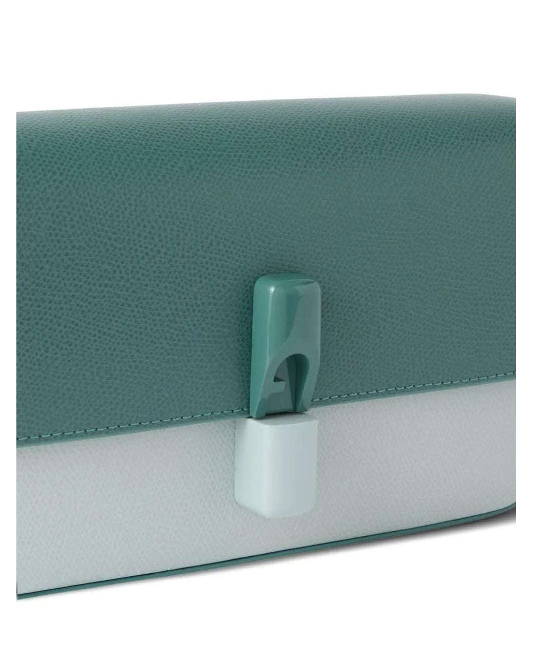 Furla Green Small Two-Tone Cross Body Bag