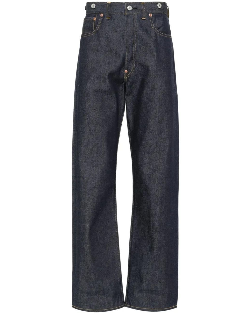 Levi's Blue Denim Cotton Jeans for men