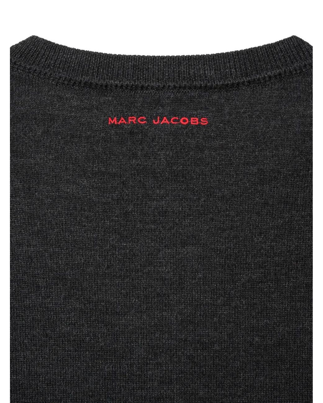 Marc Jacobs Black Tattoo Patch Cardigan