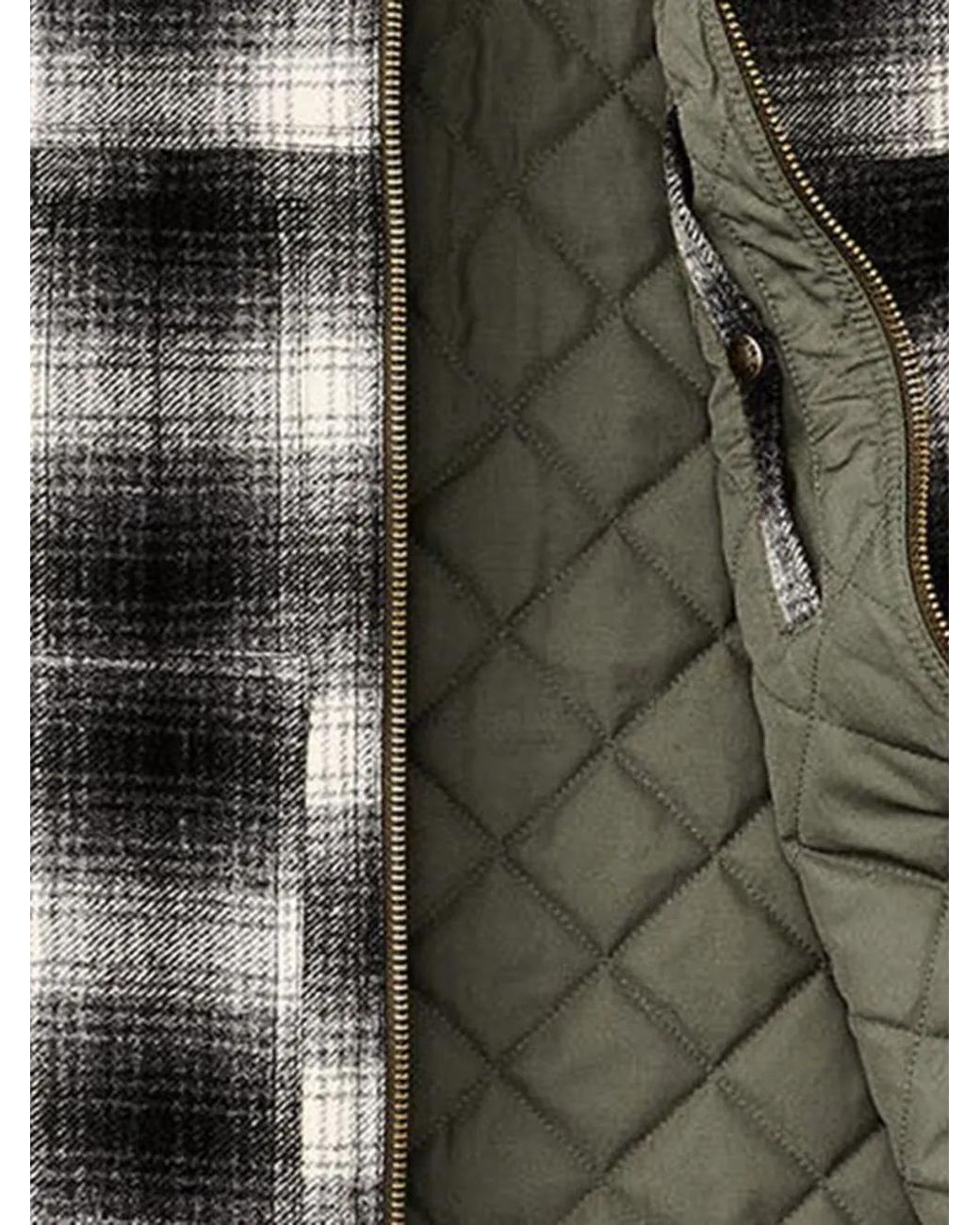 Filson Black Checked Gilet for men