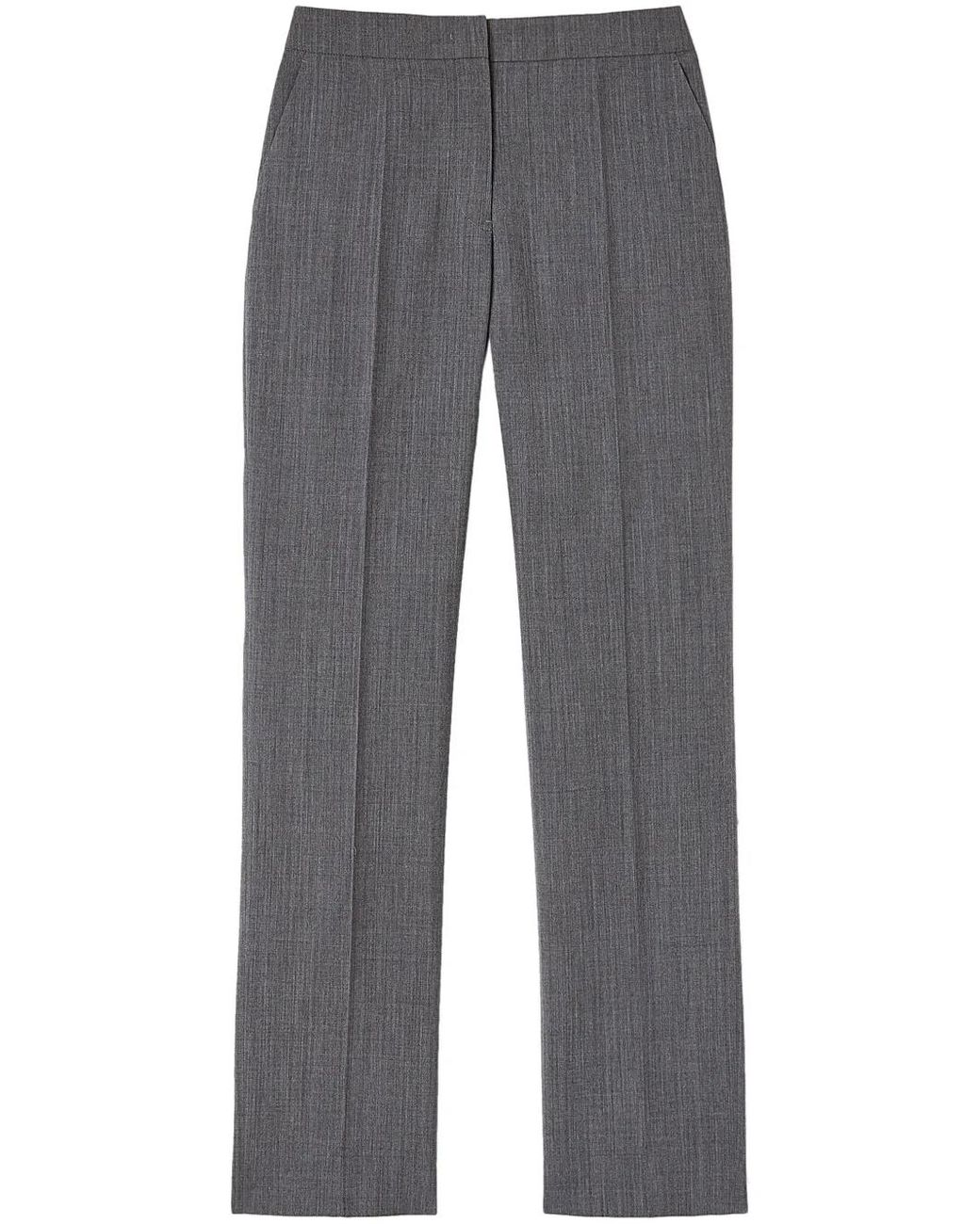 Jil Sander Wollen Pantalon in het Gray