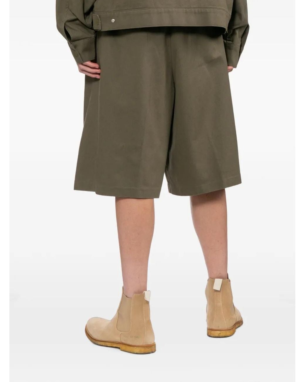 Bermudas Con Cordones Essentials de hombre de color Green