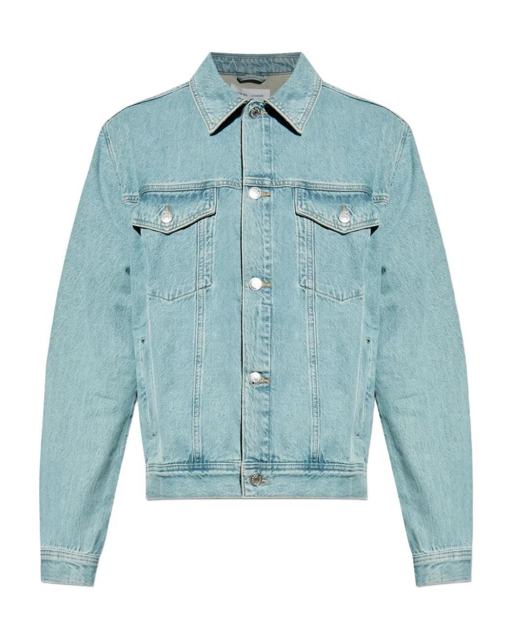 Samsøe & Samsøe Blue Veste En Jean for men