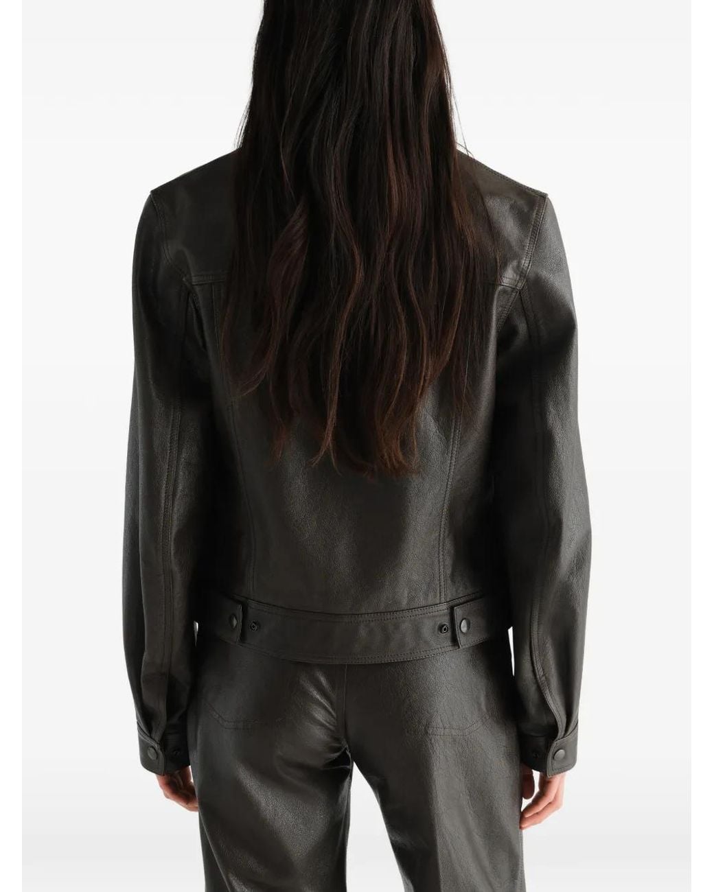 Lemaire Black Trucker Jacket