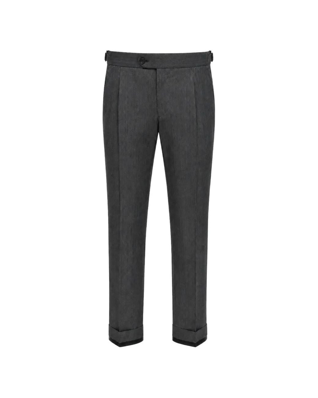 Franzese Collection Gray Stefano De Martino Tailored Trousers for men