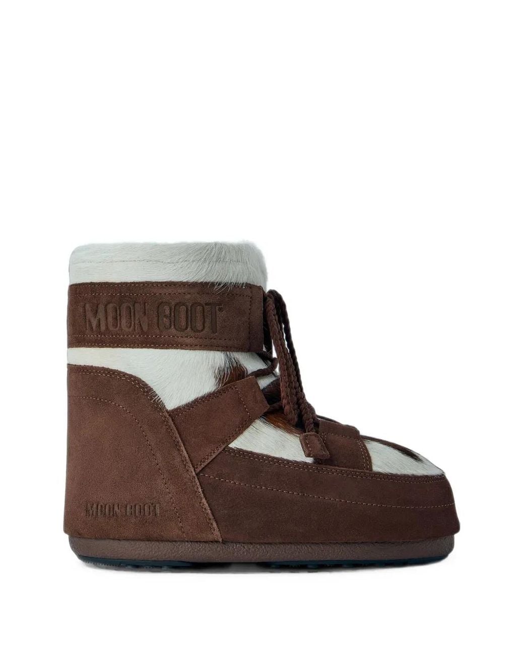 Moon Boot Brown Icon Low Archive 1985 Cow Hide Boots