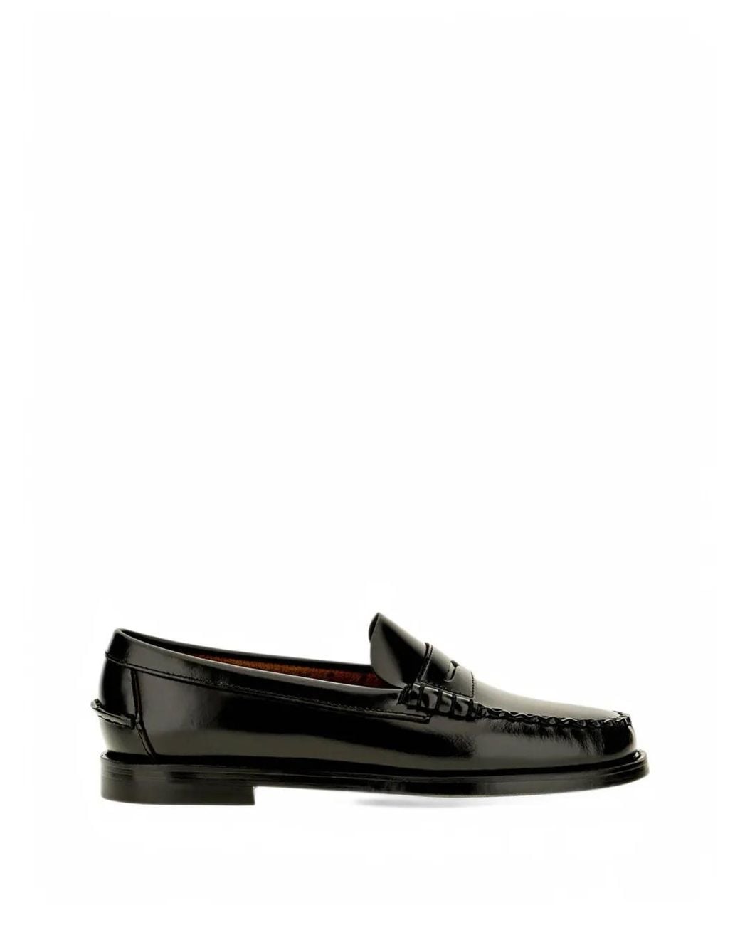 Sebago Black Classic Dan Leather Loafers