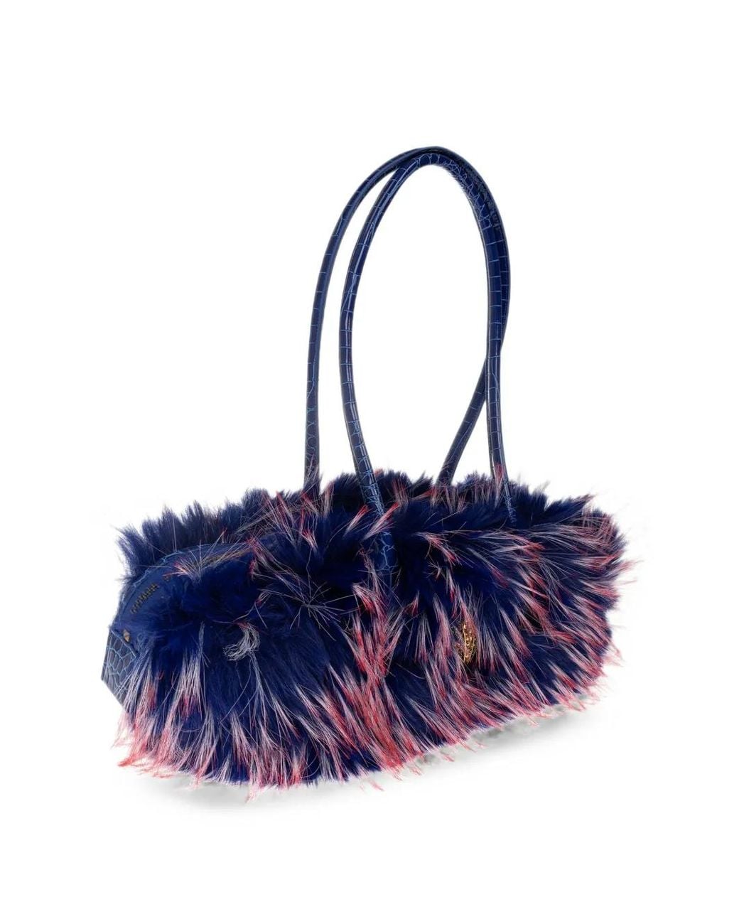 Kurt Geiger Blue Sloane East-West Shoulder Bag