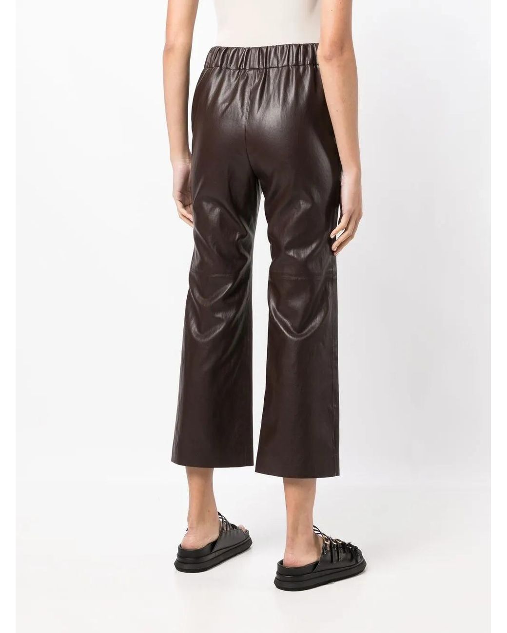 Goen.J Cropped Broek in het Gray