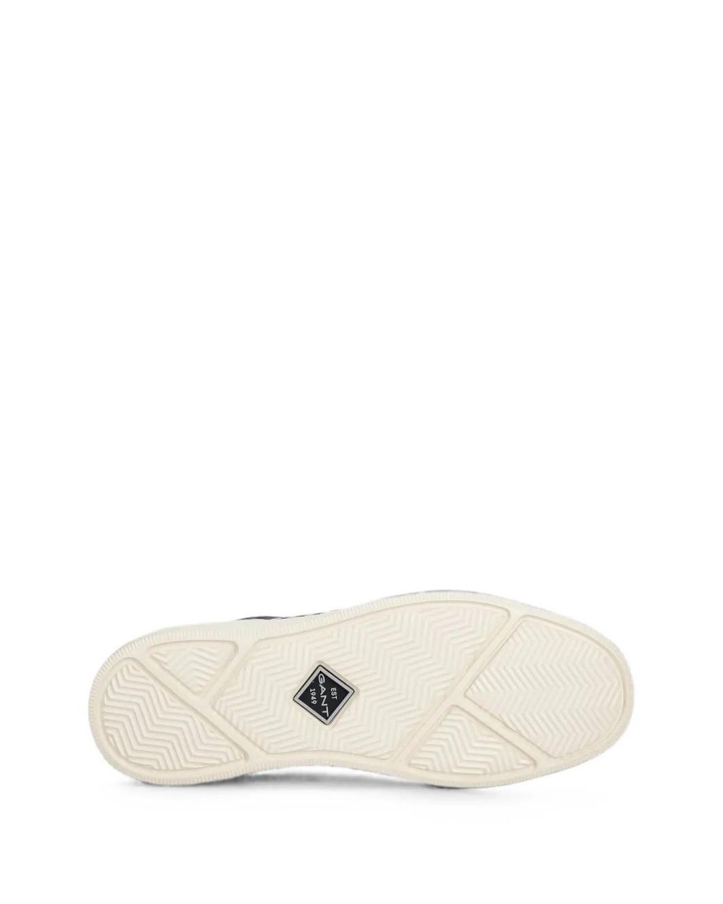 Gant Black Lace-Up Logo-Print Sneakers for men