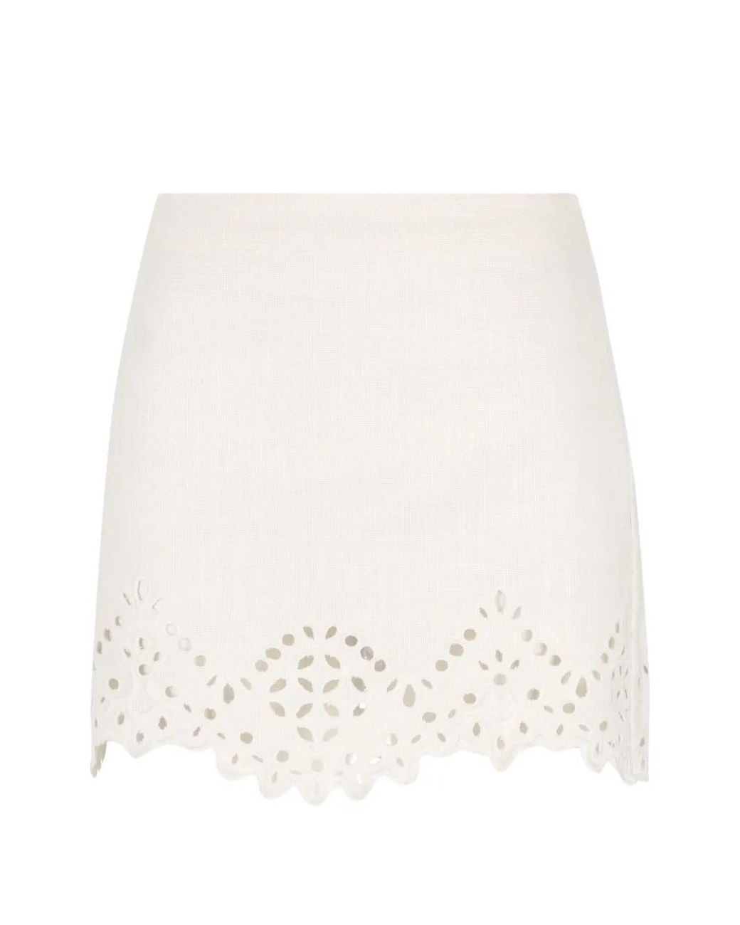 Isabel Marant White Short Skirt