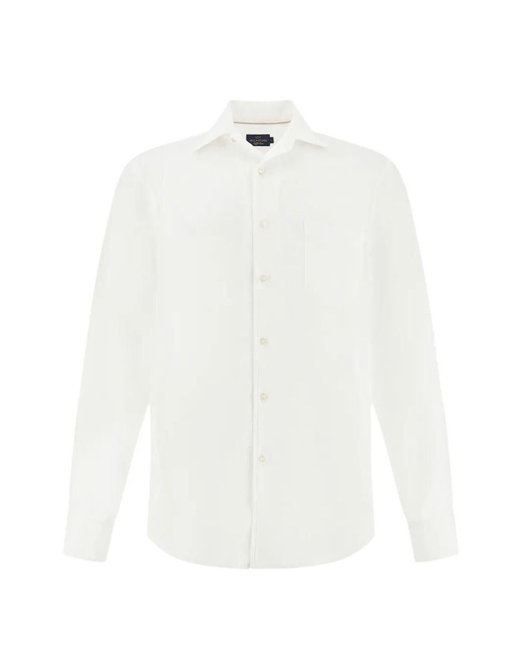 Paul & Shark White Linen Shirt for men