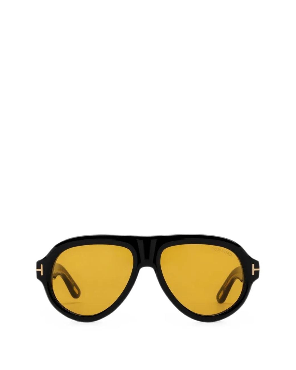 Tom Ford Black Icon Pilot-Frame Sunglasses for men