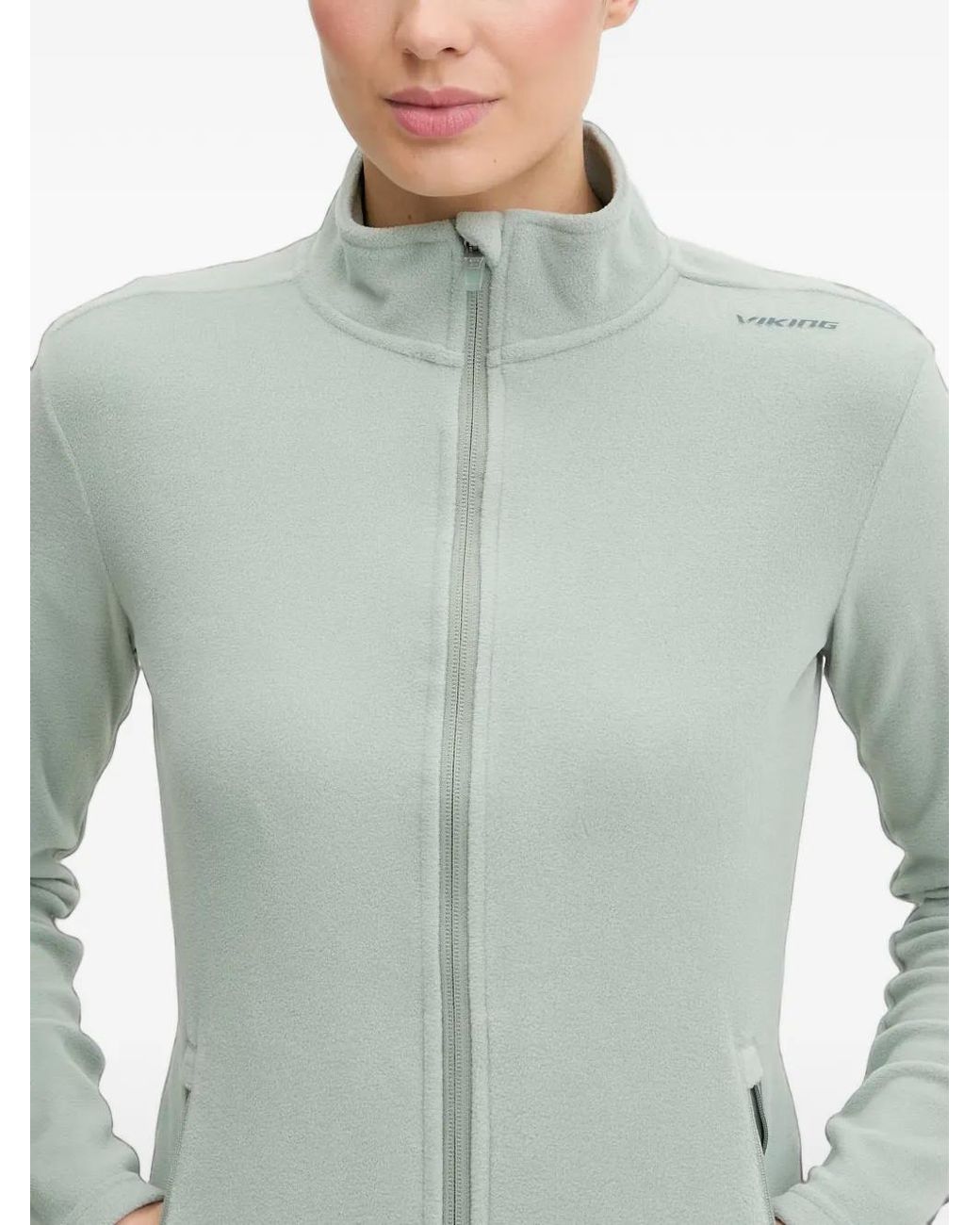 Viking Green Veste En Polaire À Fermeture Zippée
