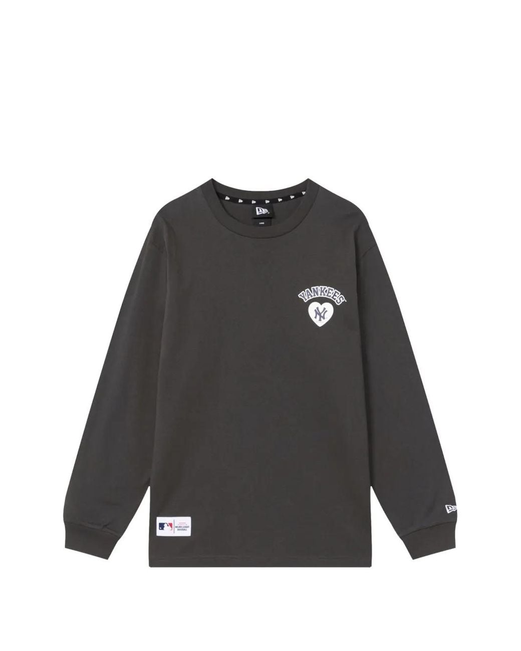 KTZ Black Logo-Print Long-Sleeve T-Shirt for men