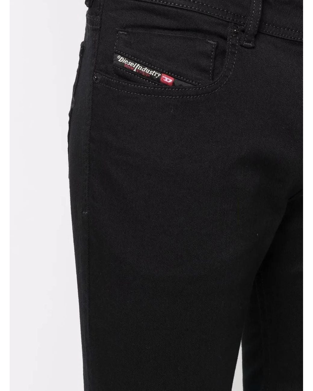 DIESEL Black 1979 Sleenker 09C51 Skinny Jeans for men