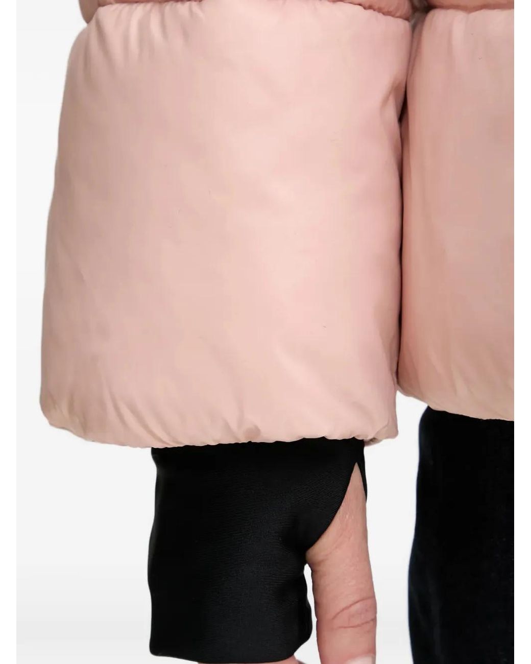 Geox Pink Quilted-Pattern Padded Jacket