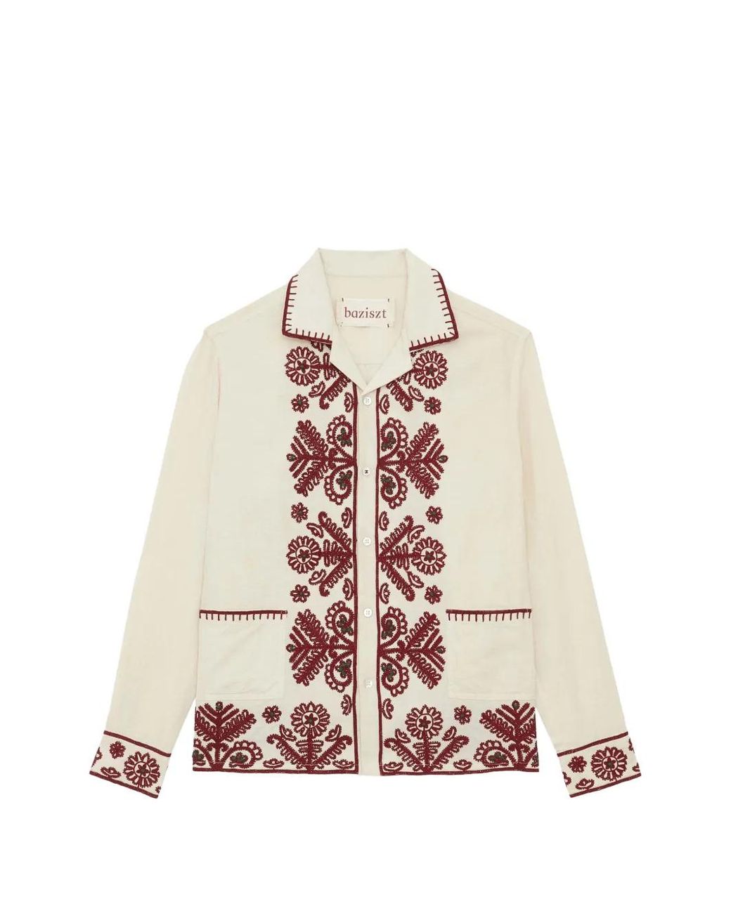 BAZISZT White Chemise Fougãre for men