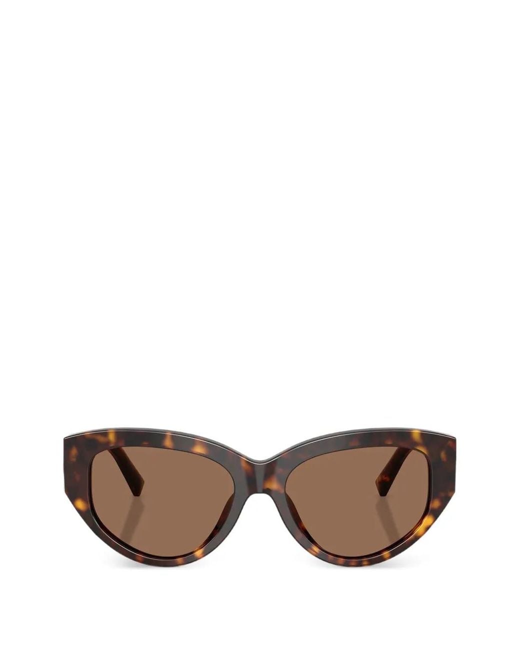 Dolce & Gabbana Brown Dg Crossed Sunglasses