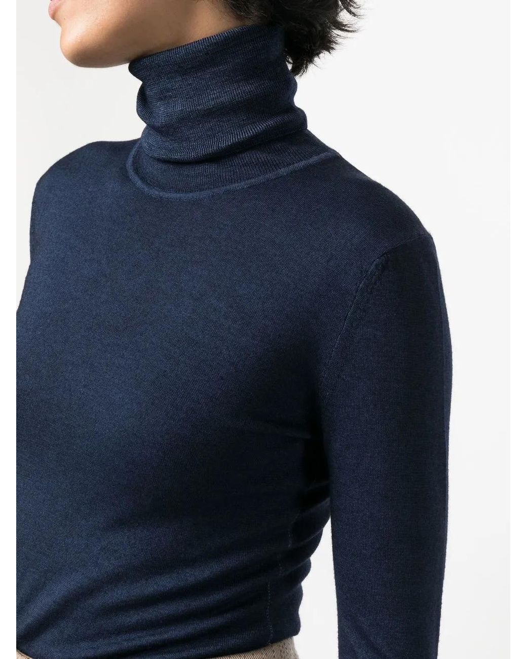 Aspesi Gebreide Coltrui in het Blue