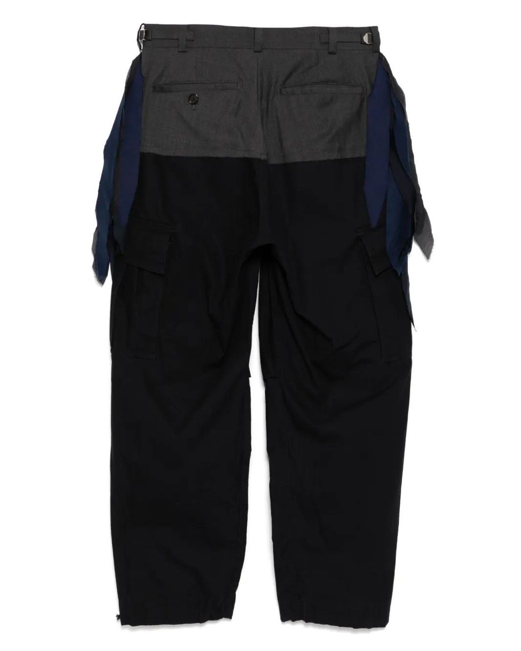 Undercover Black Panelled-Design Pants