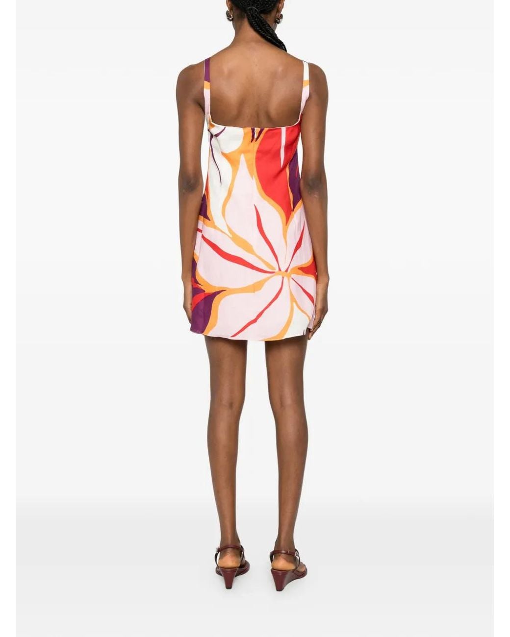 Cala De La Cruz Red Siela Dress