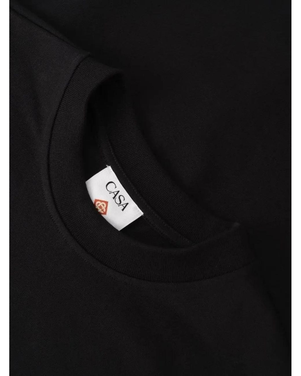Casablanca Black Core T-Shirt for men