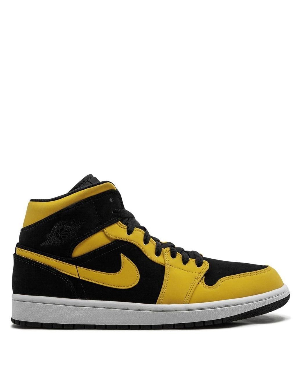 TD Reverse New Love Size 10c Black // University Gold White Jordan 1 Mid