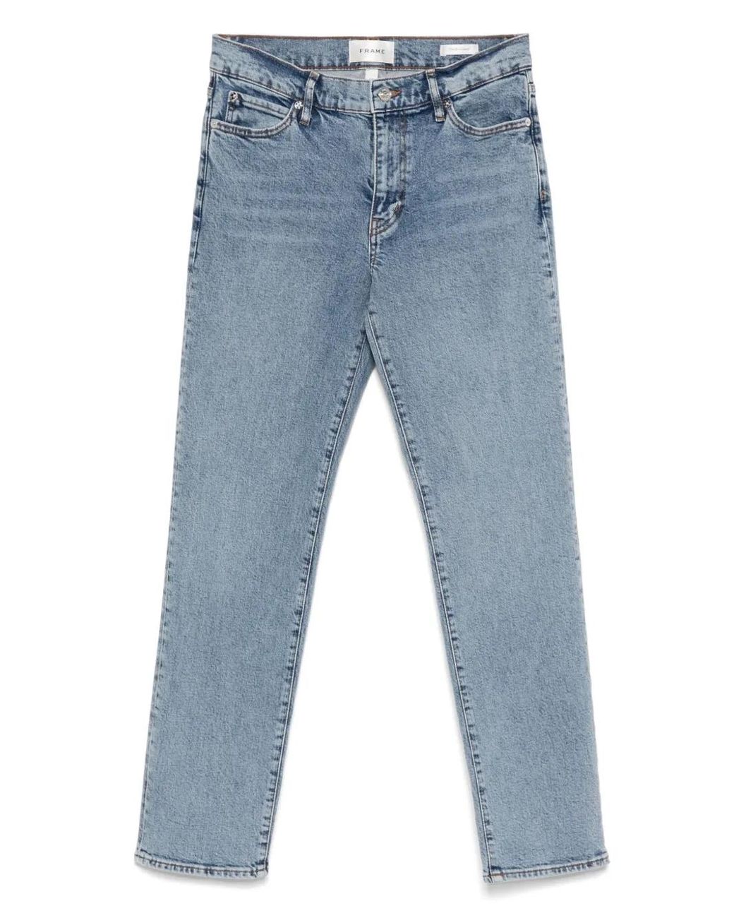 FRAME Blue The Borrowed Jeans
