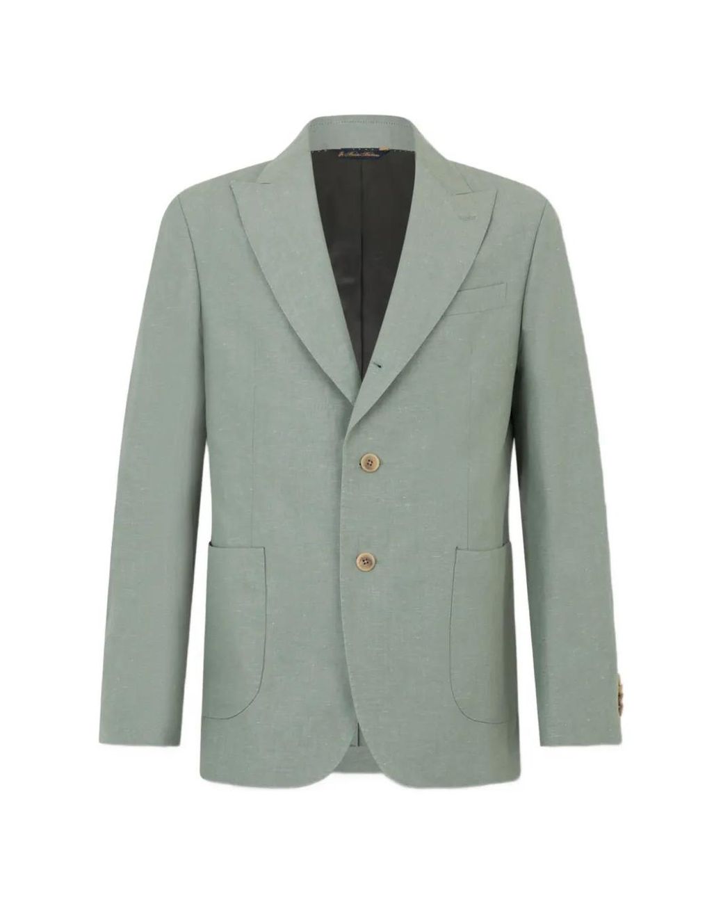 Brooks Brothers Green Blazer À Poches Passepoilées for men