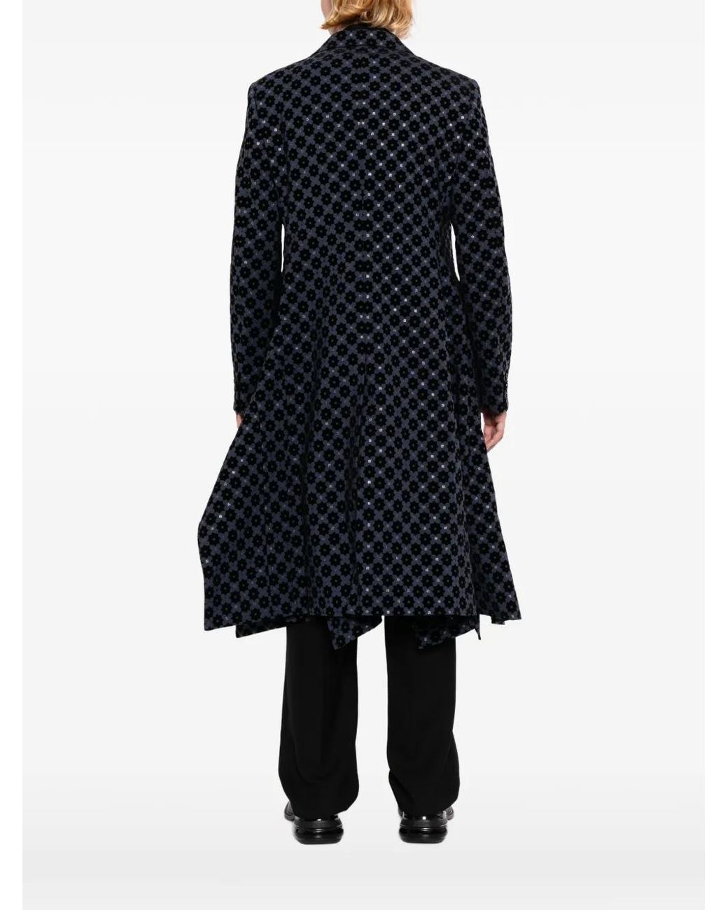 Comme des Garçons Black Blazer À Imprimé Géométrique for men