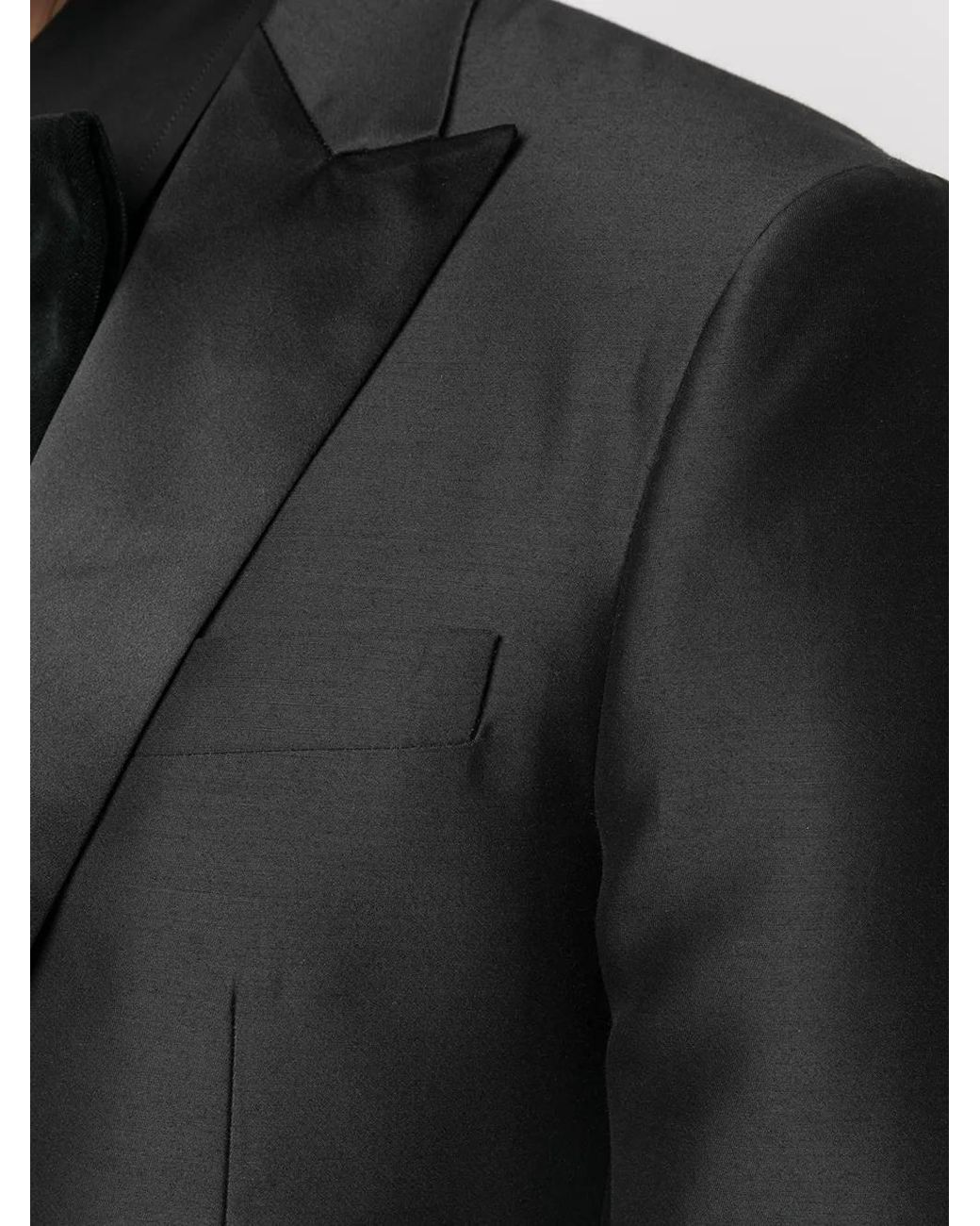 DSquared² Black Single-Breasted Dinner Suit for men