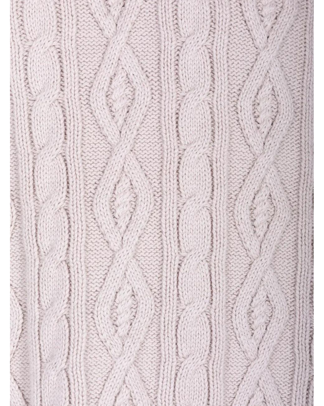 Alex Mill Pink Pull En Maille Torsadée for men