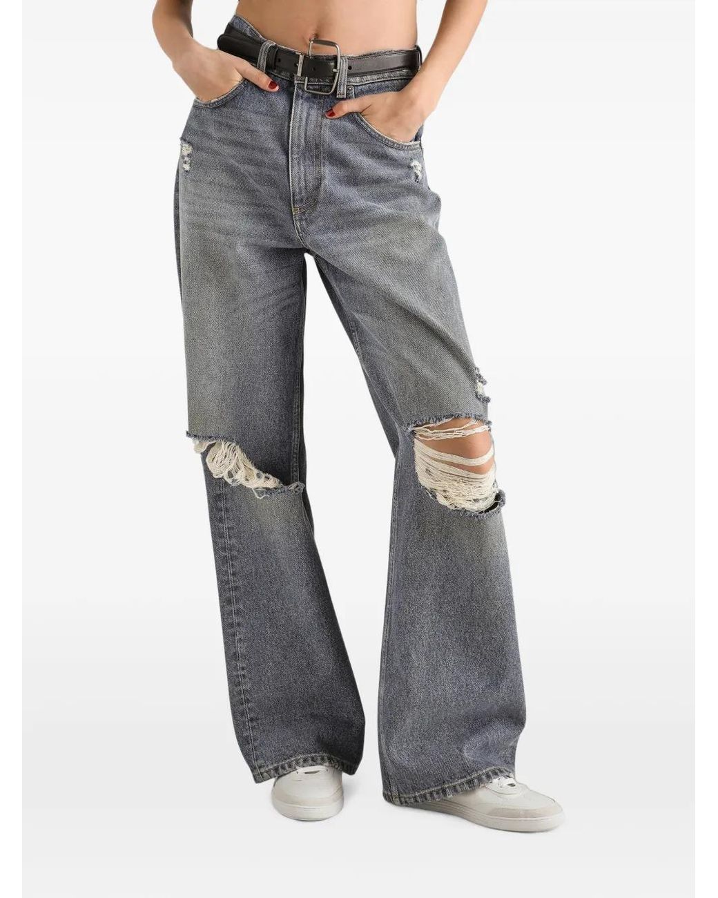 Dolce & Gabbana Gray 5-Pocket Denim Trousers