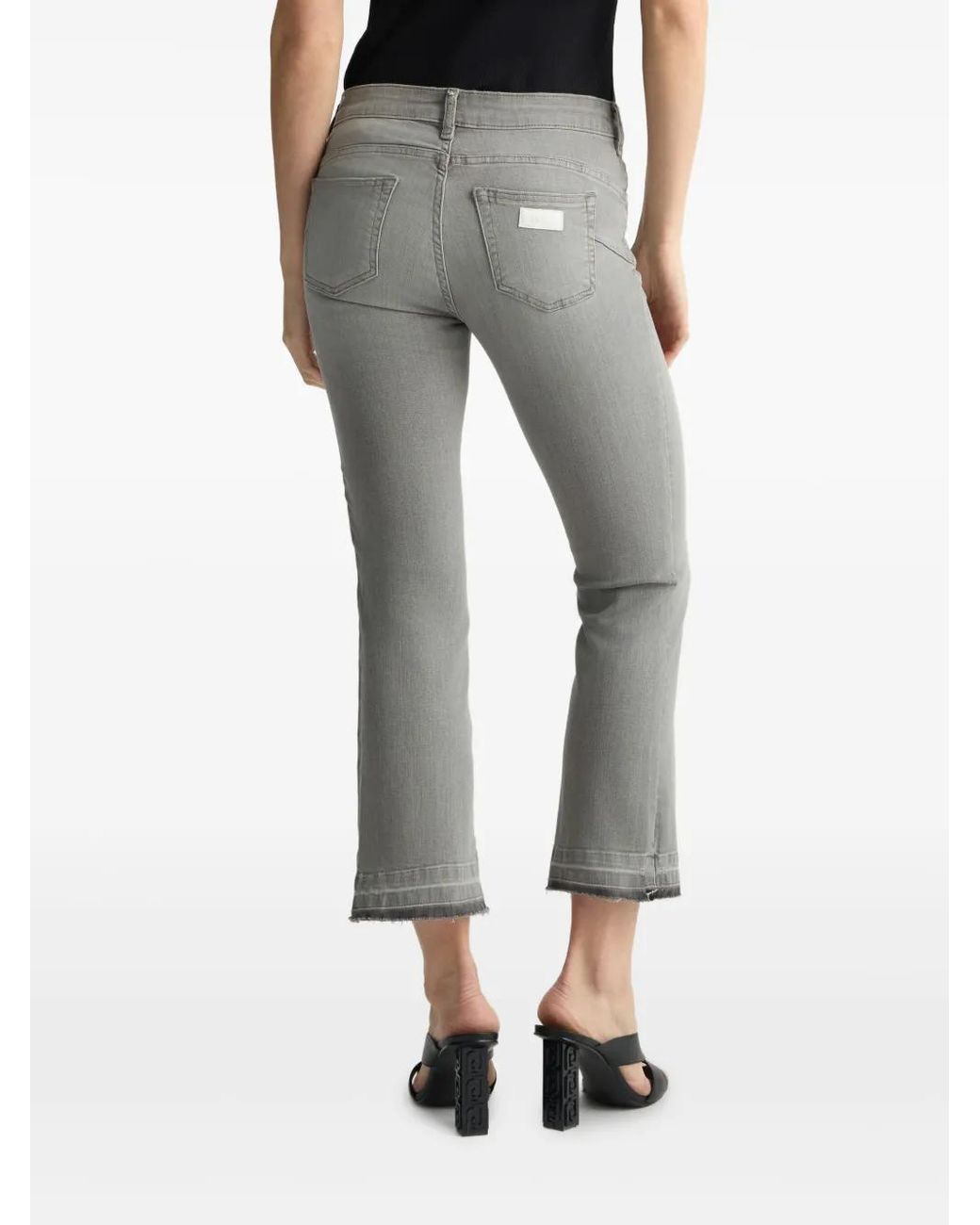 Liu Jo Gray Bootcut Jeans