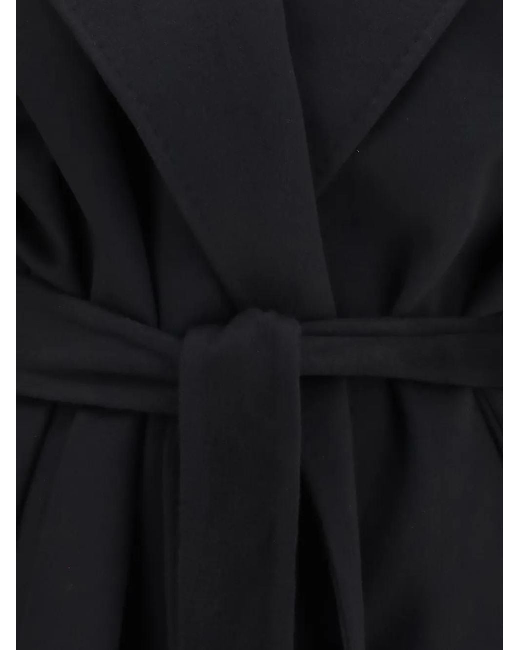 Dolce & Gabbana Black Double-Breasted Coat