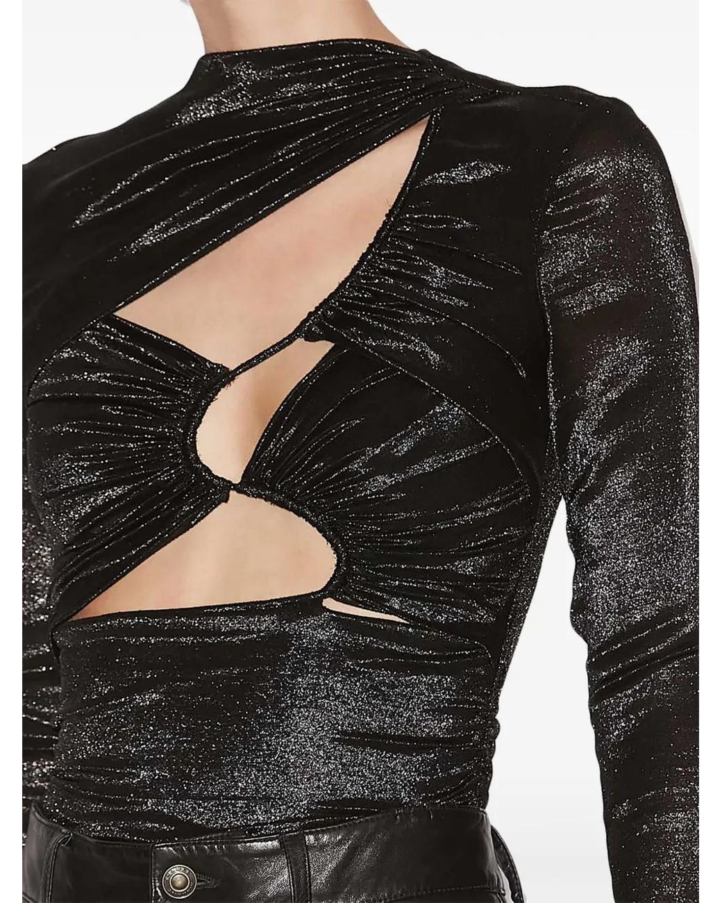 Isabel Marant Black Rose Top