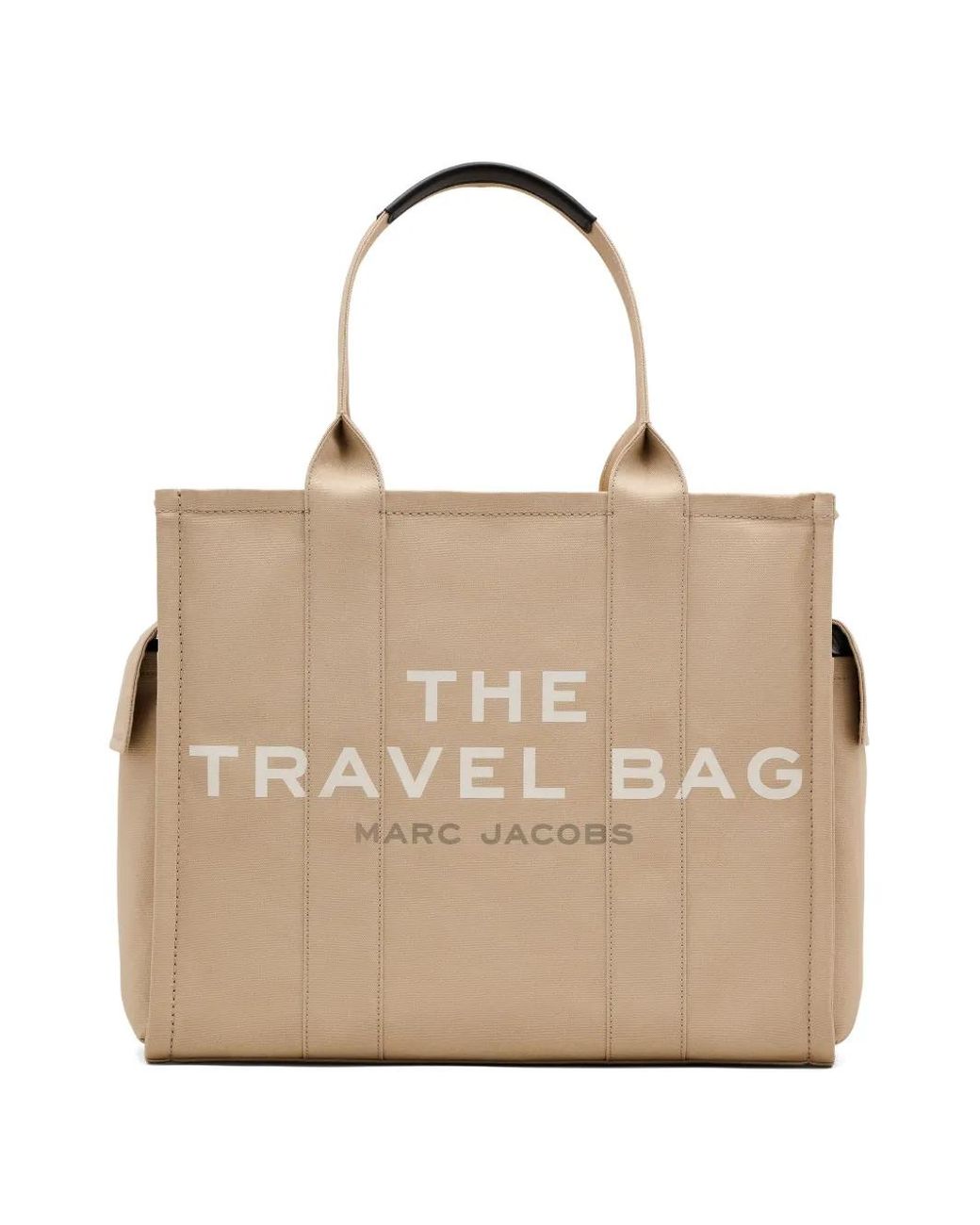 Marc Jacobs Natural The Travel Tote Cotton Handbag
