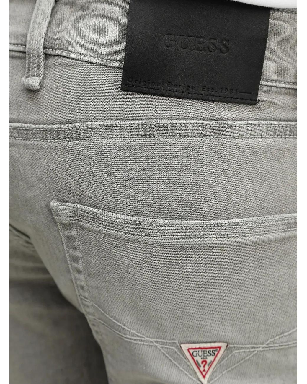 Guess Gray Angels Jeans for men