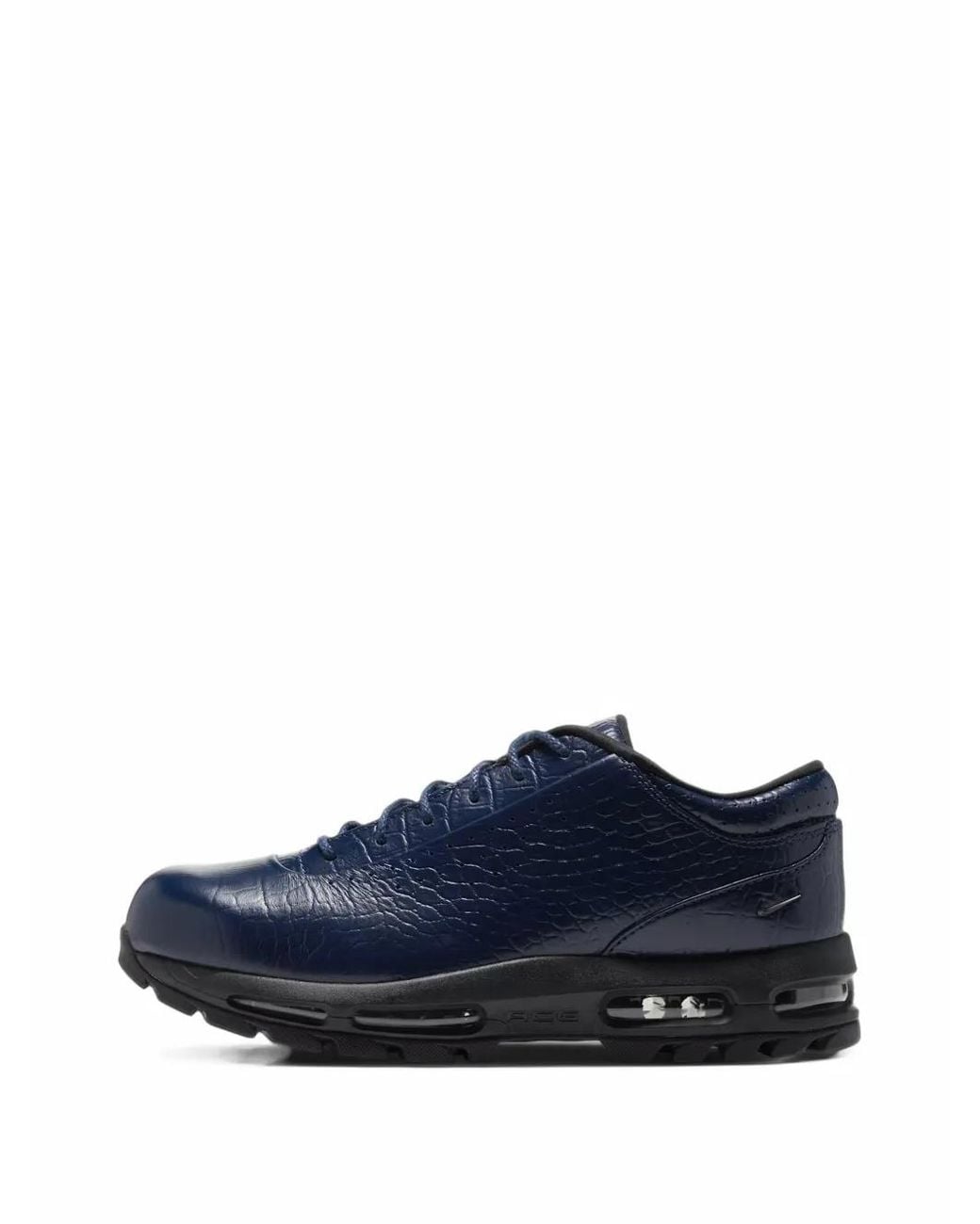 Nike Blue Air Max Goadome Low Croc-Effect Sneakers for men