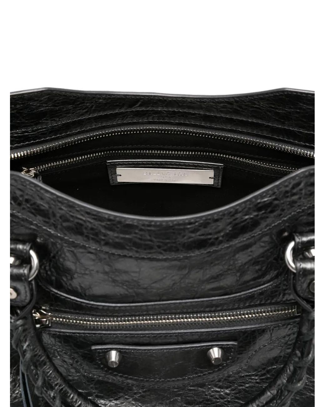 Balenciaga Gray Le City Bag Medium